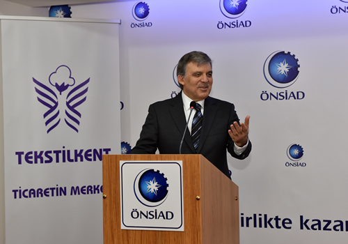 11. Cumhurbaşkanı Abdullah Gül Tekstilkent'i Ziyaret Etti